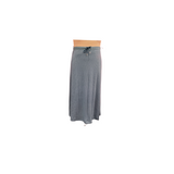 CABLE RIBBED MAXI SKIRT