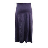 NAVY PONTE SKIRT