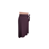 A-LINE SIDE PLEATED SKIRT