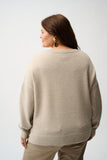 SWEATER KNIT PULLOVER W/ SEQUINS