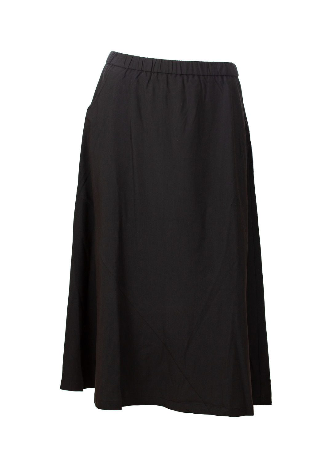 COTTON A-LINE SKIRT WITH POCKETS