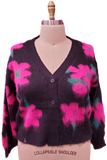 PINK FLOWER CARDIGAN