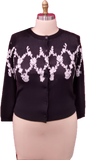 FLOWER SEQUIN SWEATER