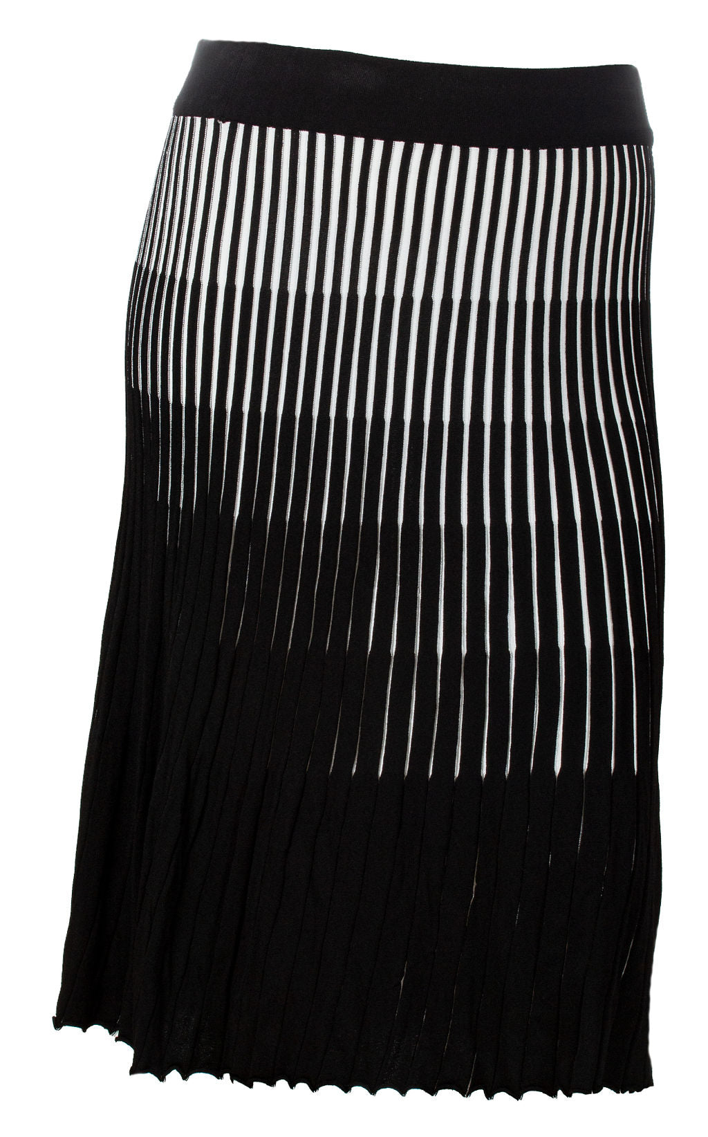 black & white piano style skirt