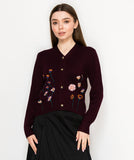 ROSE EMBROIDERED SWEATER