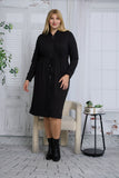 SCUBA SWEATER DRESS