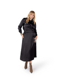 SATIN SLIP SKIRT