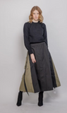 LONG PUFF SLEVE TOP WITH WIDE CUFF