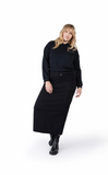 PONTE STRAIGHT SKIRT