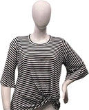 STRIPED K&K T-SHIRT