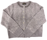 BEADED NECKLINE SWEATER