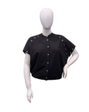EMBELLISHED SHORT SLEEVE TOP