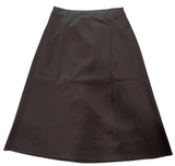 TWILL A-LINE SKIRT