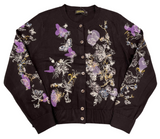 PURPLE BUTTERFLY CARDIGAN