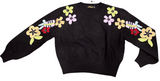 BEADED DAISY PULLOVER