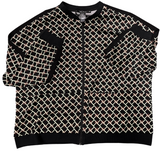 PRINTED ZIPPER TOP