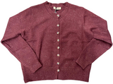 PURPLE GLITTER CARDI