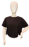 THE GLIMMERING NOIR TOP