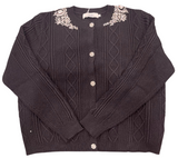 KNITED JEWEL CARDI